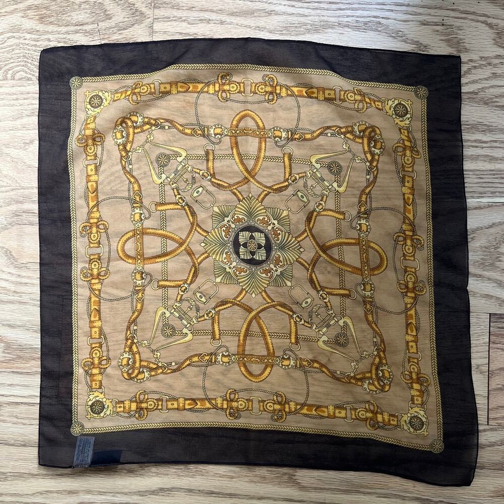 Vintage Cejon Accessories Square Scarf